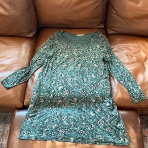 Peruvian Connection knee length dress with pockets